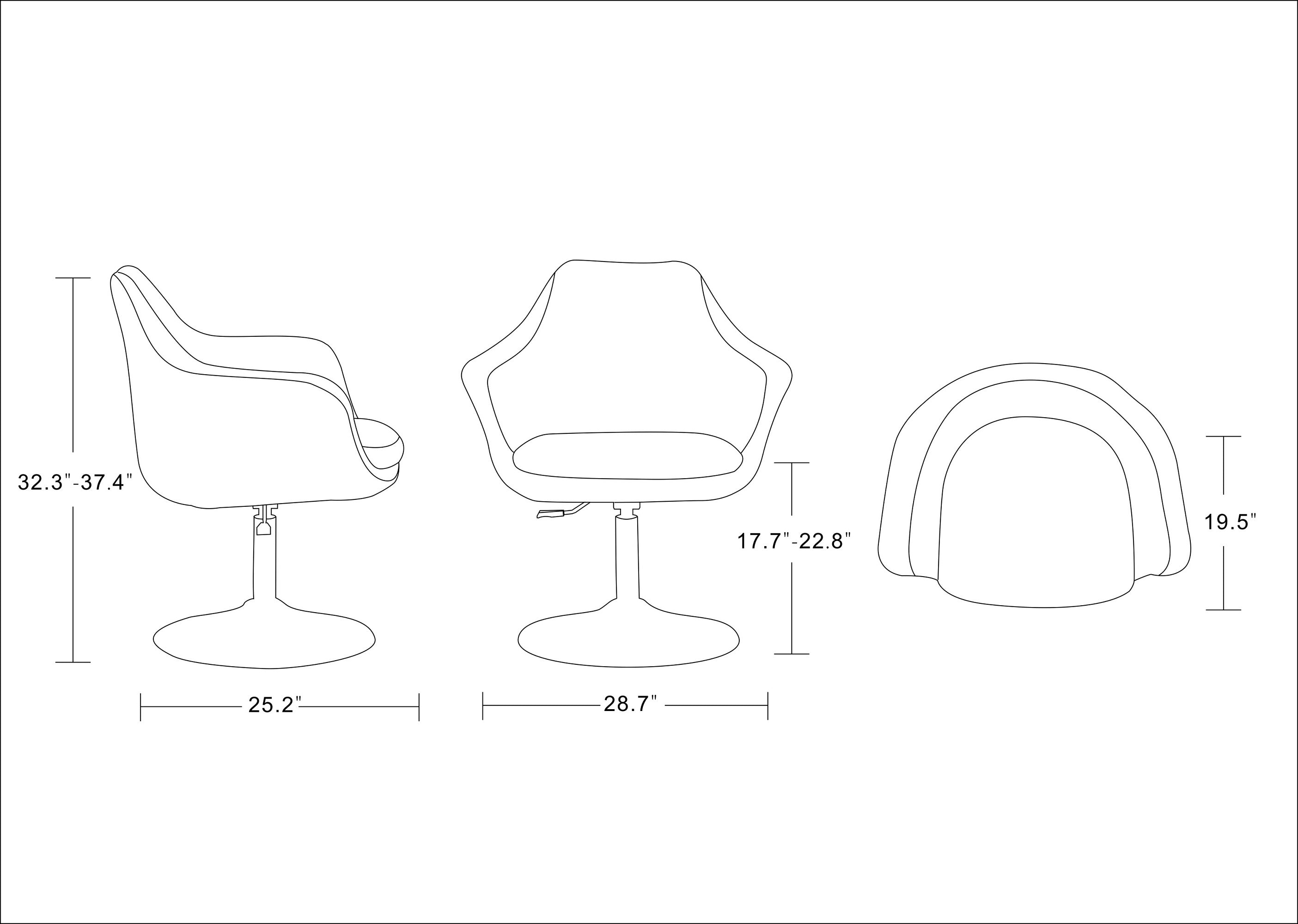Kinsey Wool Blend Swivel Lounge Chair