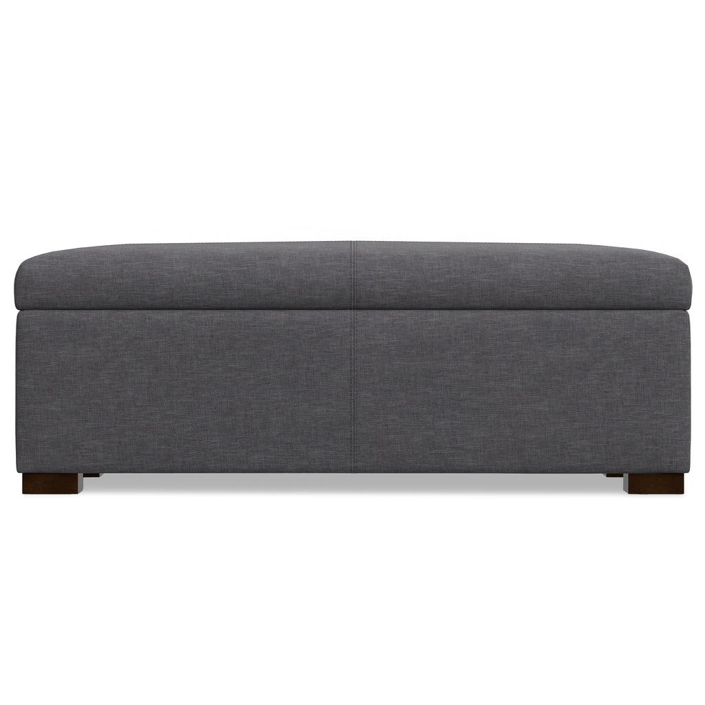 Gabbie 48 Inch Wide Rectangular Storage Ottoman
