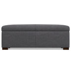 Gabbie 48 Inch Wide Rectangular Storage Ottoman