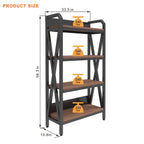 56.30'' Bakers Rack 4-Level Storage Shelves