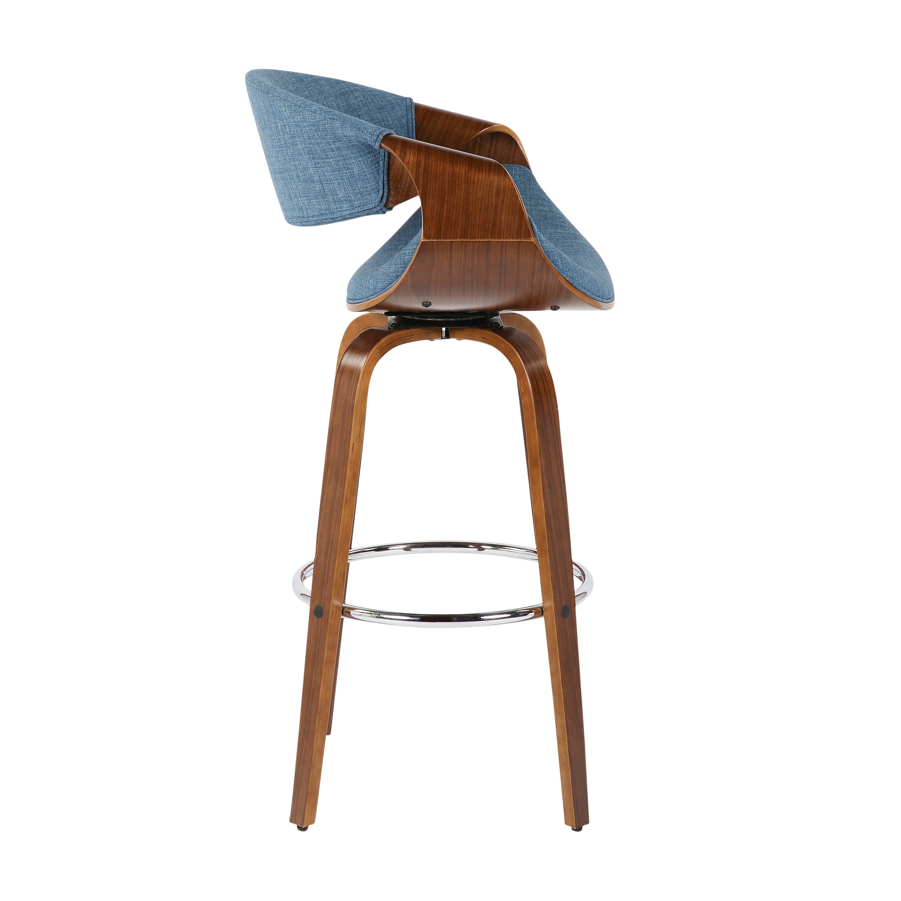 Mid-Century Modern Barstool Set of 2