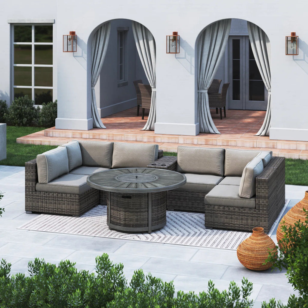All-Weather 4-Person Patio Sofa Set