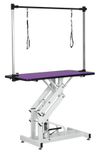 42.5-Inch Hydraulic Pet Grooming Table With "H" Arm