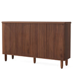 59.74" Modern Rustic Buffet Sideboard Cabinet