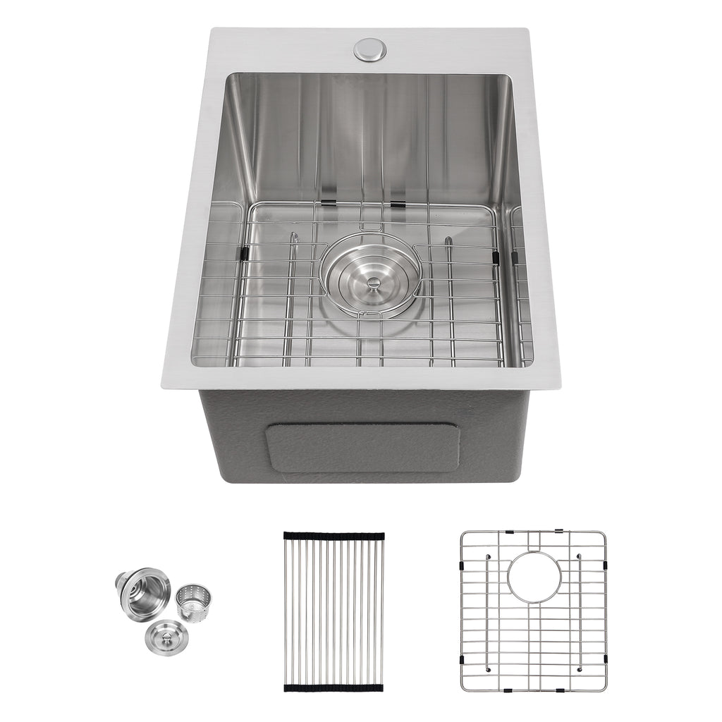 Stainless Steel Drop-In Kitchen Sink