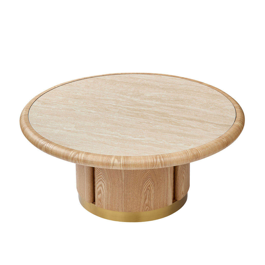 35.43 Inch Round Coffee Table