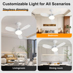 24.4" Modern Ceiling Fan