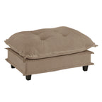 73 Ottoman Chenille - Light Coffee