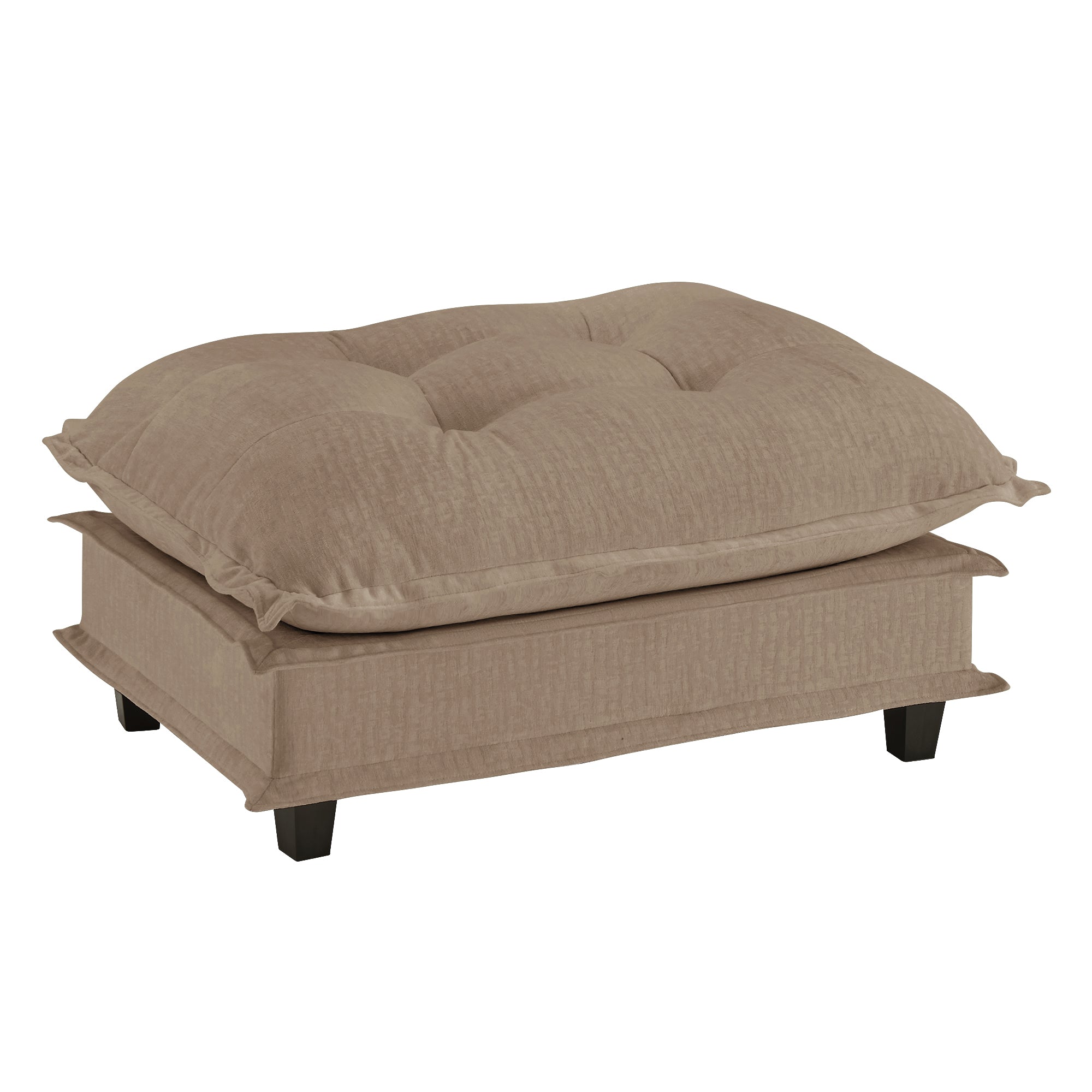73 Ottoman Chenille - Light Coffee
