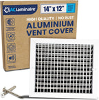 Adjustable Aluminum HVAC Register Vent Cover 14x10 Inch