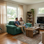 FX-P20M-2S-GR Modern Storage Sofa