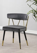 Glam Velvet Dining Chair Set of 2