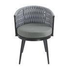 Outdoor Dining Chair - Metal & Rope