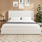 King Size Boucle Bed Frame