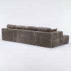 U Shape Modular Sectional Sofa - Khaki