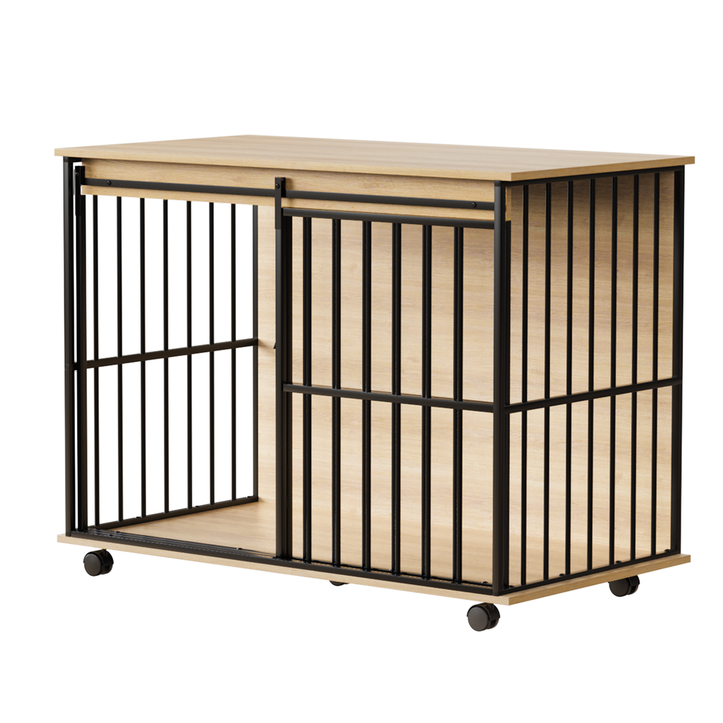 Wooden Dog Crate Furniture for Medium to Large Dogs