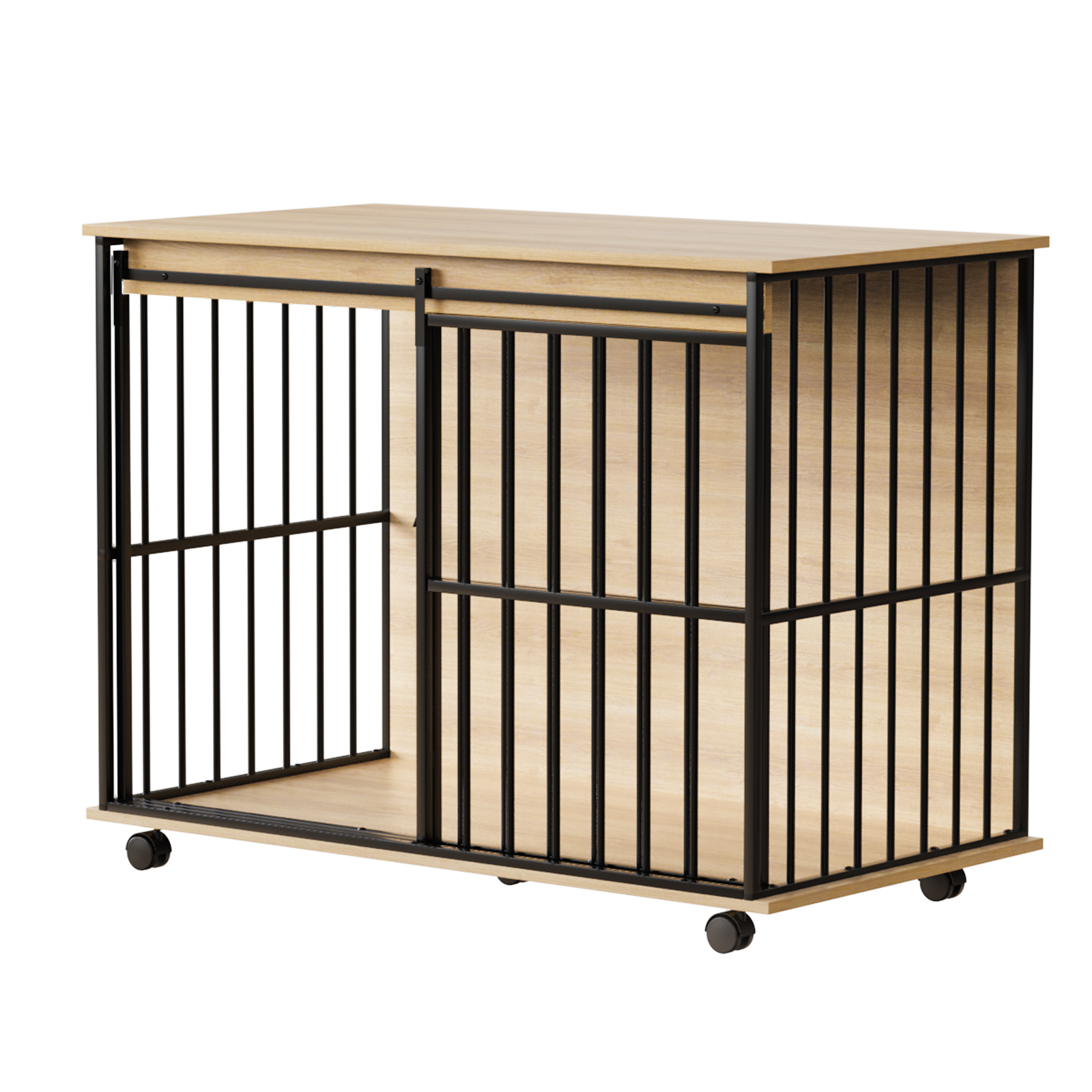 Wooden Dog Crate Furniture for Medium to Large Dogs