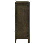 Clement Dark Cocoa 4-Drawer Chest of Drawers