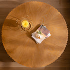 35.4" Round Retro Coffee Table