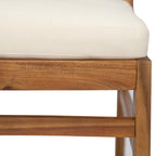 5-Piece Acacia Wood Outdoor Patio Dining Set