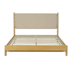 Premium Rubber Wood Platform Bed Frame