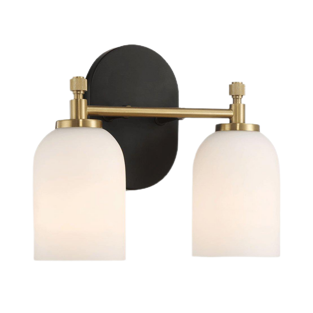 Vortex Traditional Style Two Lights Vanity Over Bathroom Mirror Wall Sconce