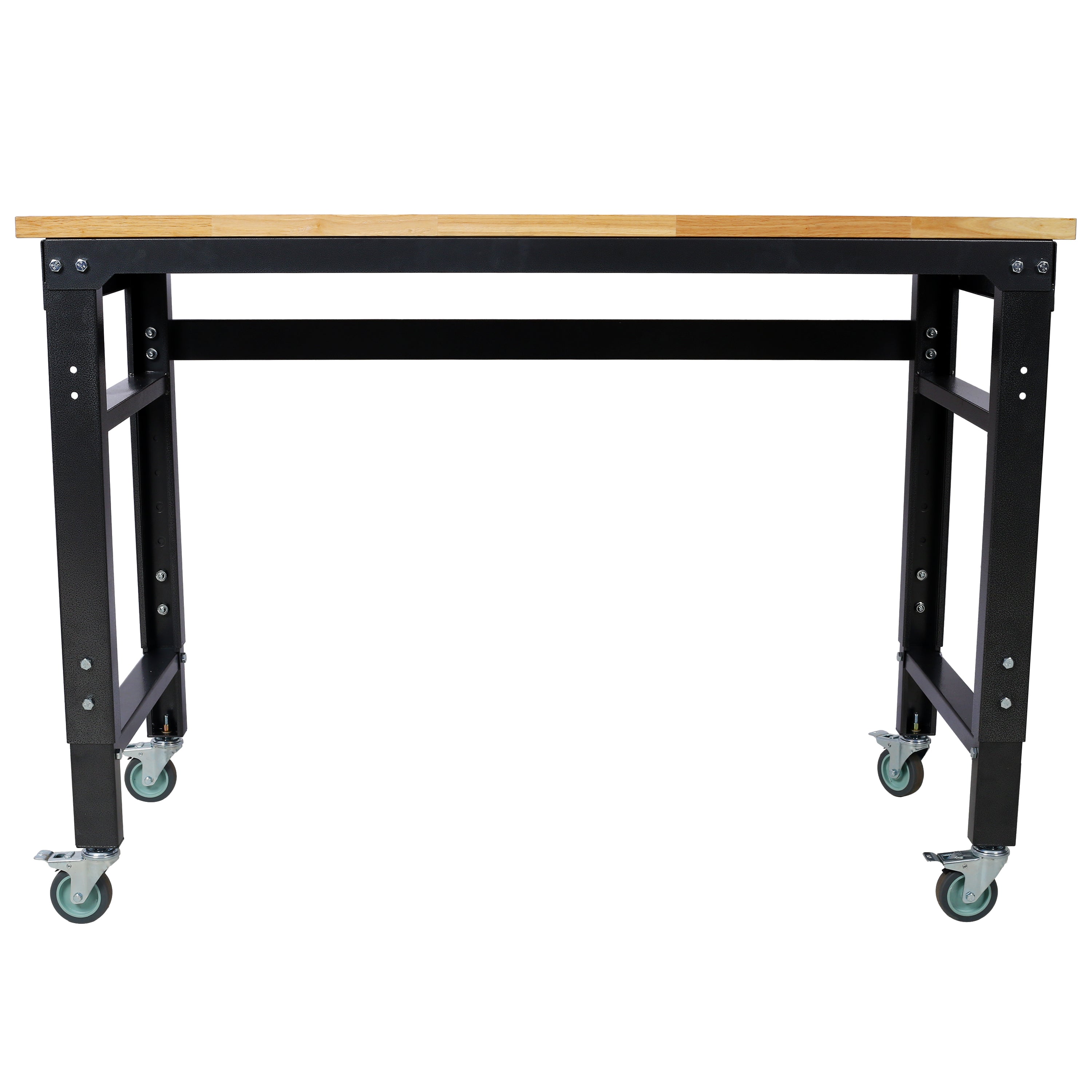 Adjustable Height 48" Wide Rolling Workbench