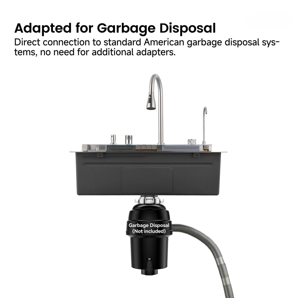 Pull-out Faucet Single Bowl Kitchen Sink