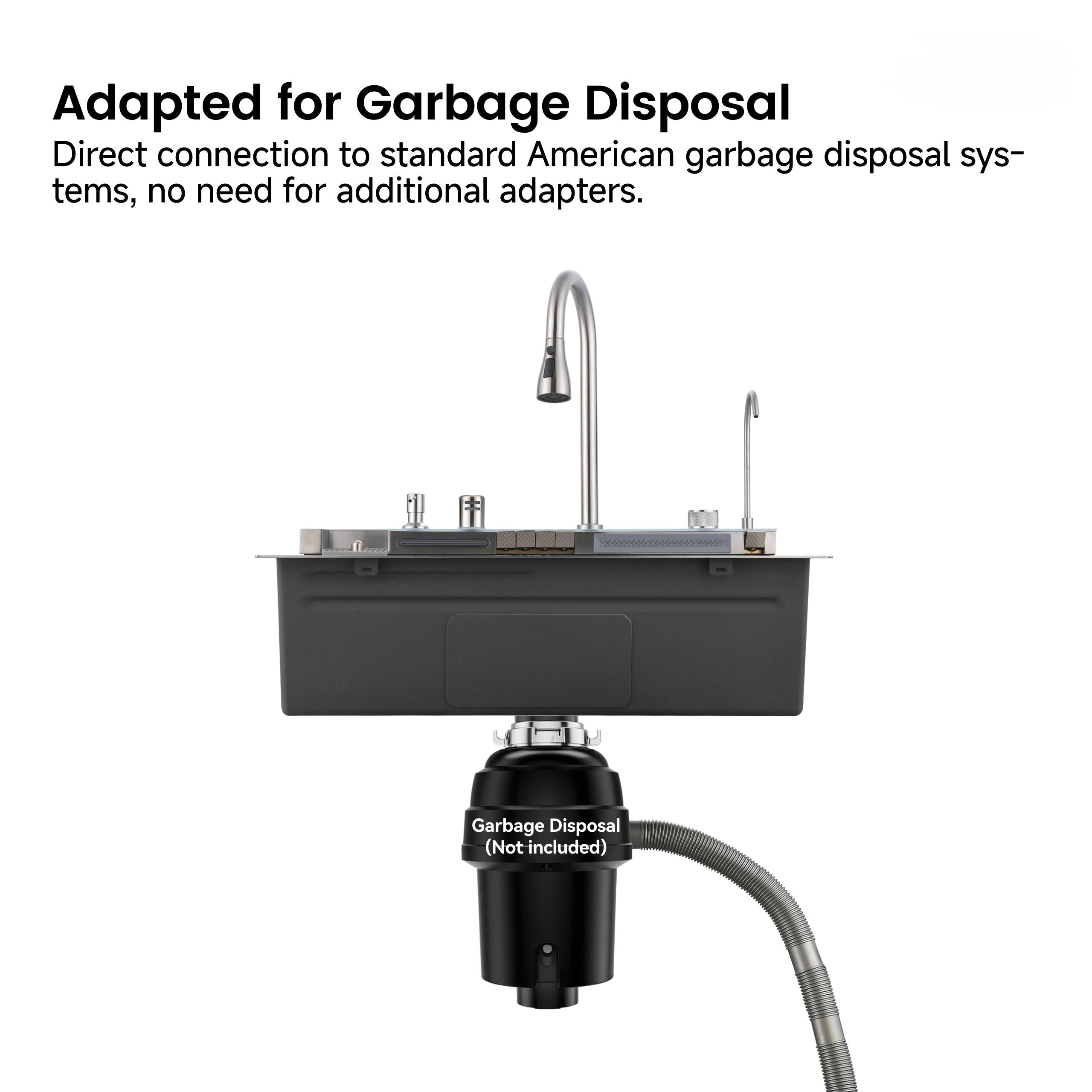 Pull-out Faucet Single Bowl Kitchen Sink