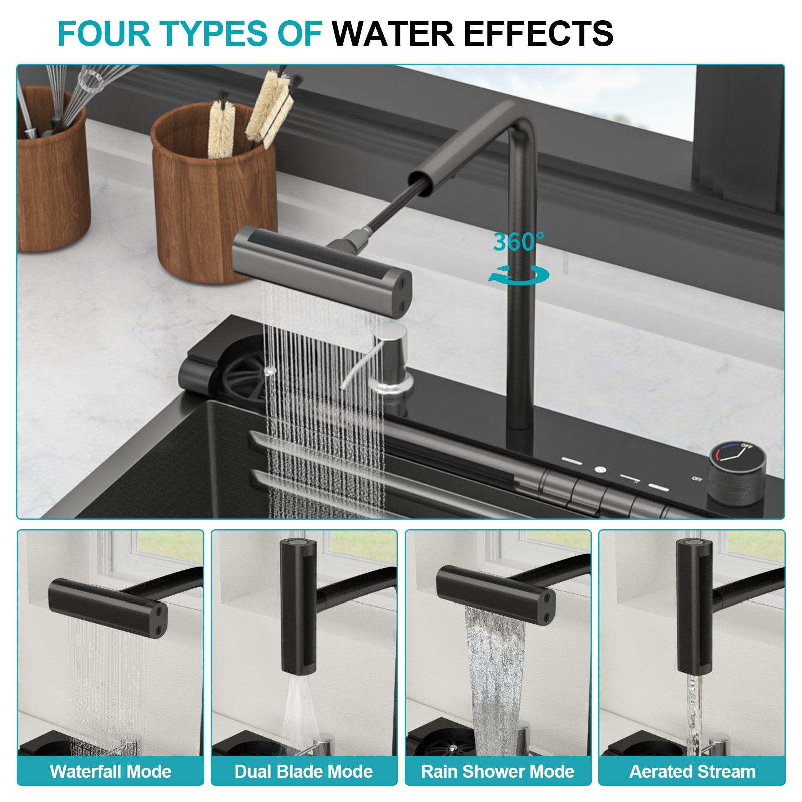 30" Gunmetal Kitchen Sink