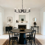 8-Light Farmhouse Chandelier