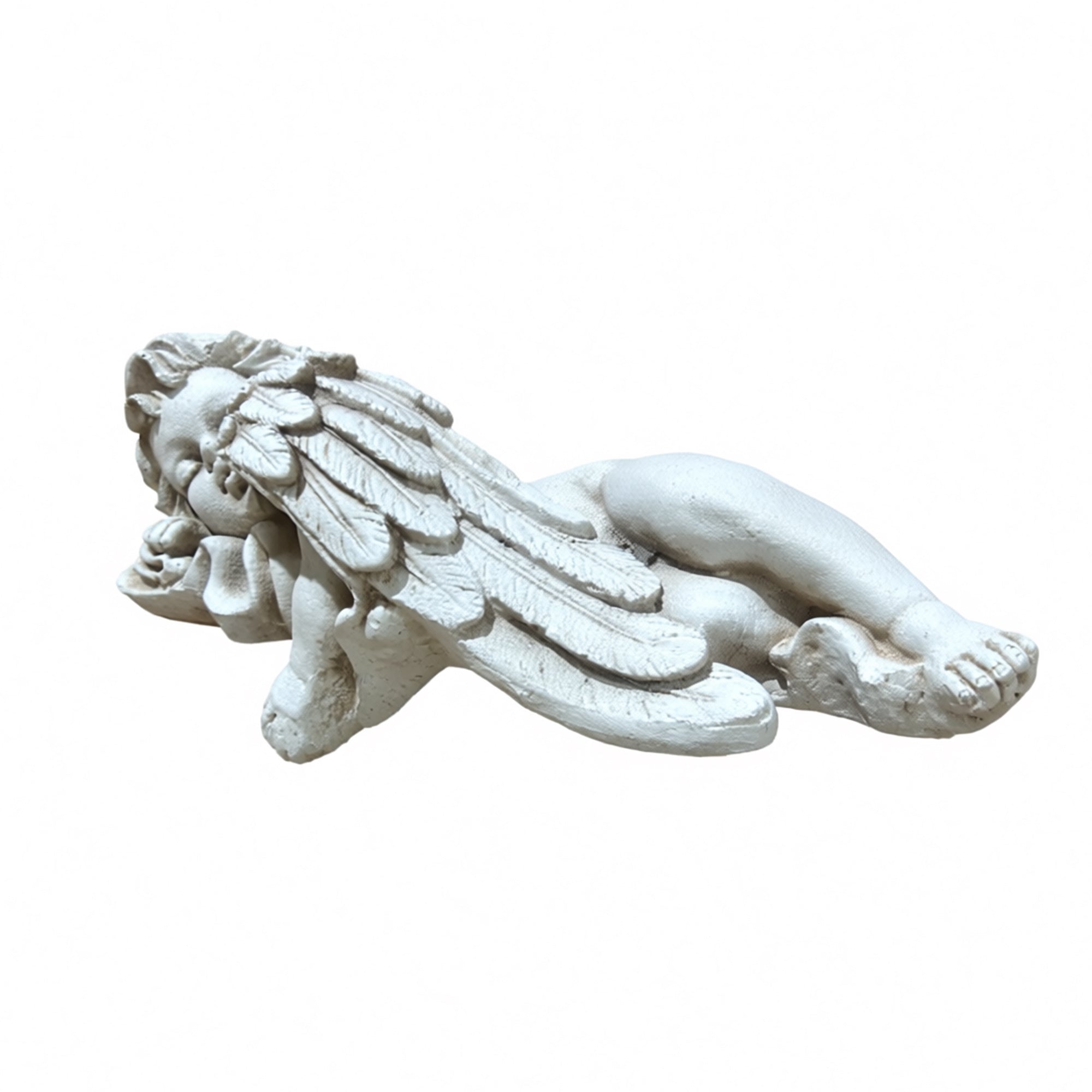 Magnesium Oxide Lying Angel Statue