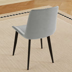 Modern Dining Chair Set of 4 Pieces with Floral Design