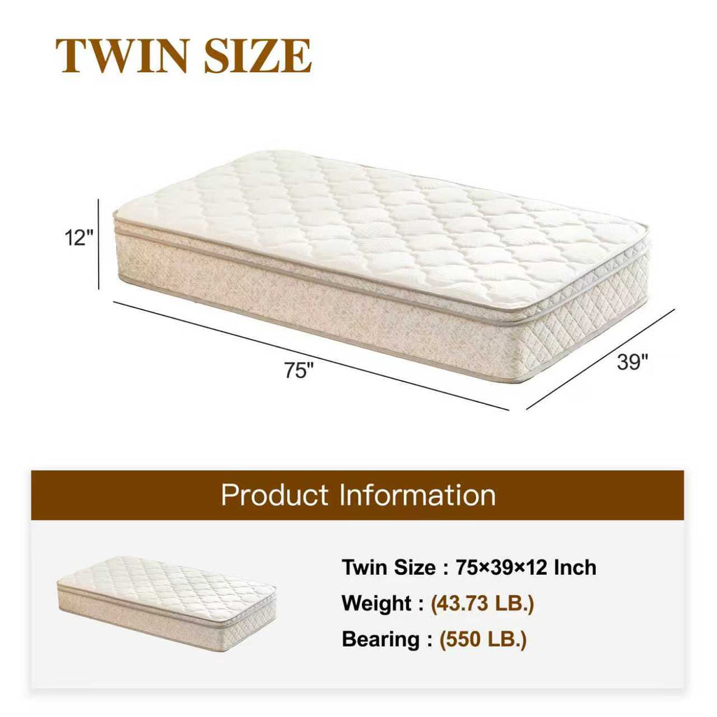 Twin Size Hybrid Mattress