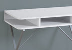 Modern Computer Desk with Storage Shelves