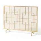 Dorothy Modern Iron Fire Screen