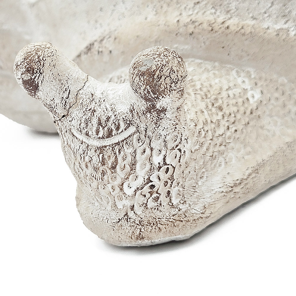 Decorative Planter with Snail Design