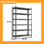 6-Tier Garage Storage Shelving Unit
