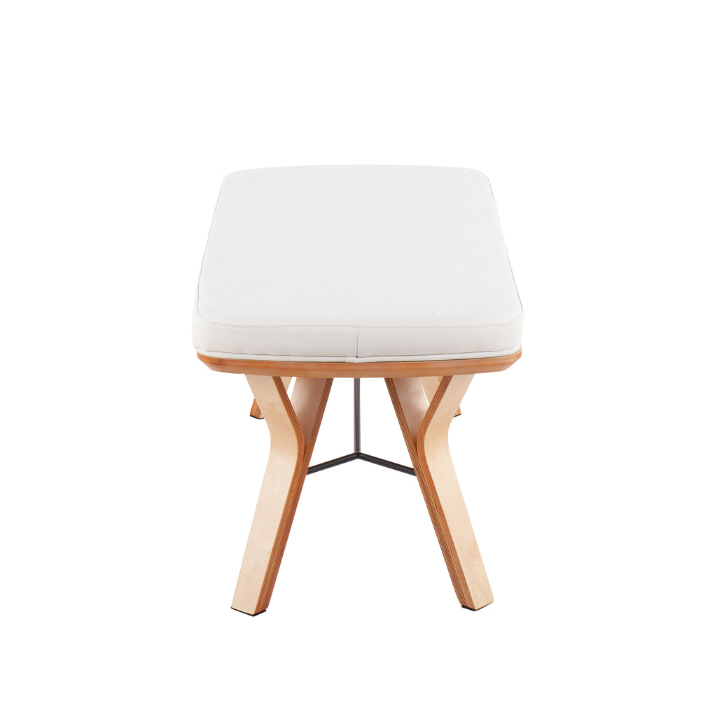 Folia Mid-Century Modern Bench
