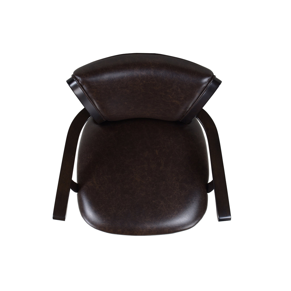 Williams 31" Swivel Bar Stool with Armrests, Vintage
