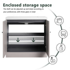 36" Freestanding Bathroom Vanity & 2 Soft-Close Cabinet Doors