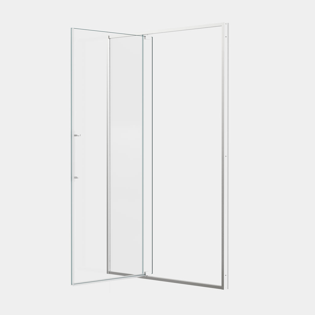 50-54"W X 74"H Pivot Shower Door
