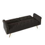 Velvet Sofa Bed - 69.7 Inches
