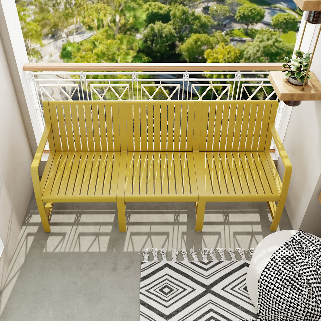 Summer 1-Piece Indoor/Outdoor 3-Seater Sofa