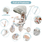 7 in 1 Baby Tricycle