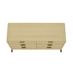 Grace Modern 60 Double Dresser with 6 Drawers