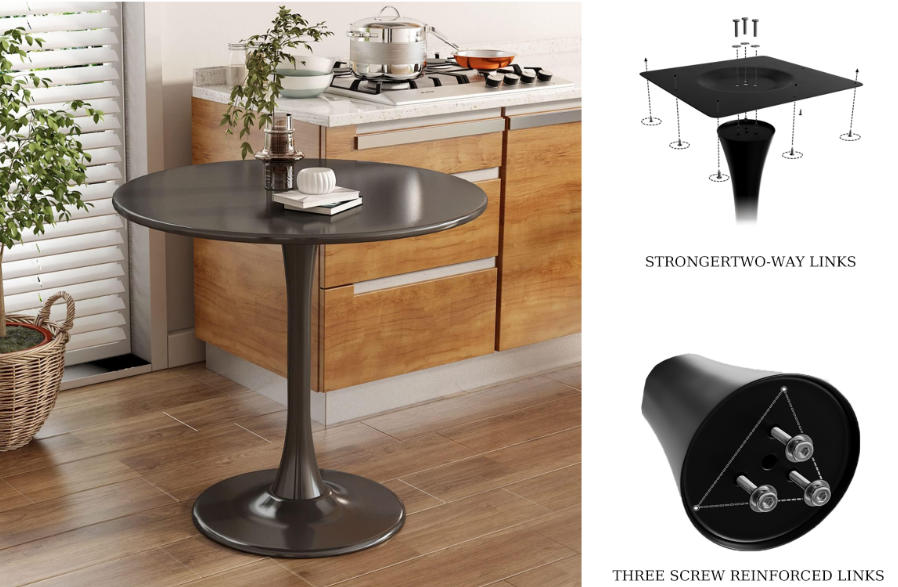 Modern Round Dining Table - 31.5''