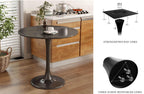 Modern Round Dining Table - 31.5''