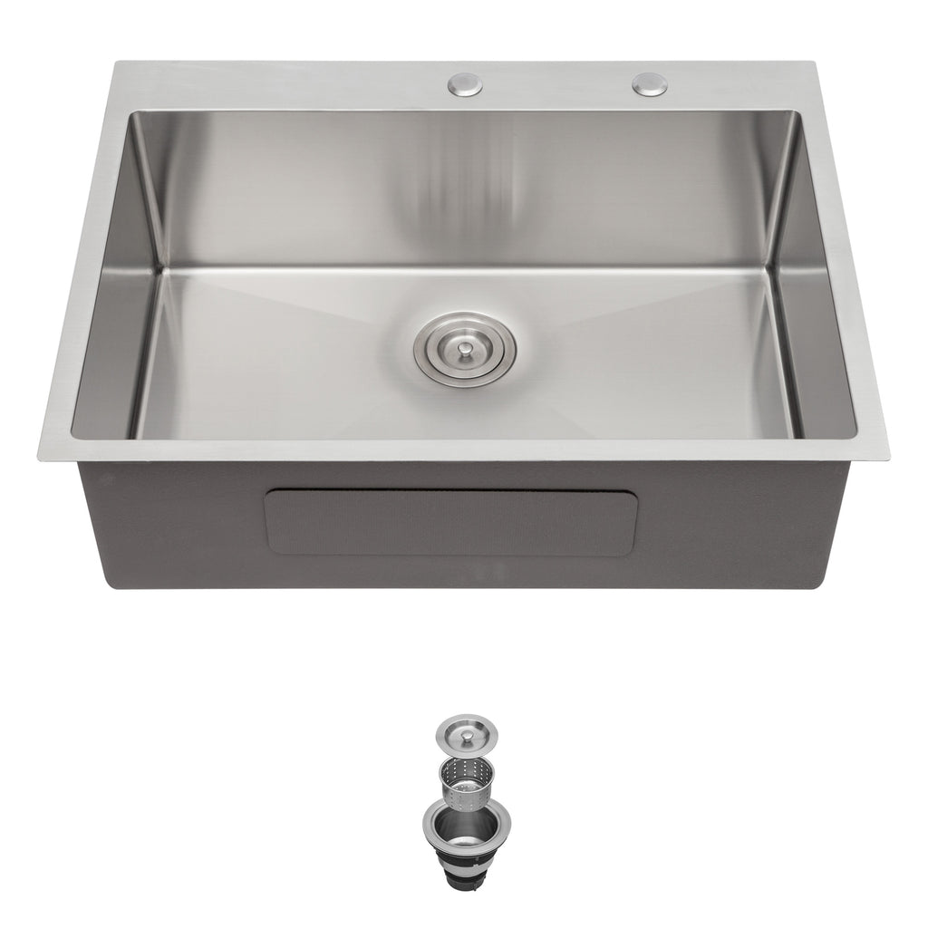 33 Inch Topmount Stainless Steel Kitchen Sink