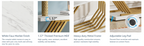 40-Inch Gold Console Table